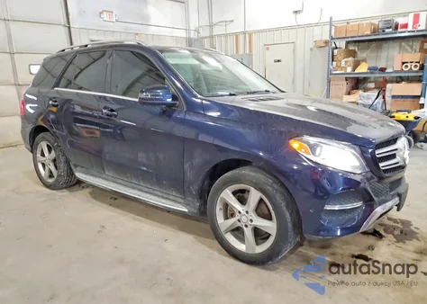 2016 Mercedes-Benz Gle 350 4Matic from USA, damaged, VIN 4JGDA5HB2GA780813